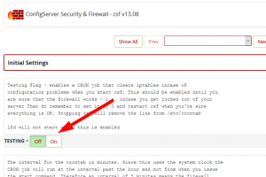 HOW TO INSTALL AND CONFIGURE CONFIG SERVER SECURITY & FIREWALL (CSF)
