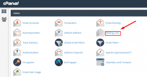 HOW TO CREATE AND SETUP MAILING LIST IN CPANEL