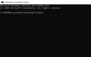 CLEAR THE LOCAL DNS CACHE IN WINDOWS