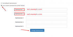 HOW TO UPDATE NAMESERVERS IN REDSERVERHOST CLIENT AREA