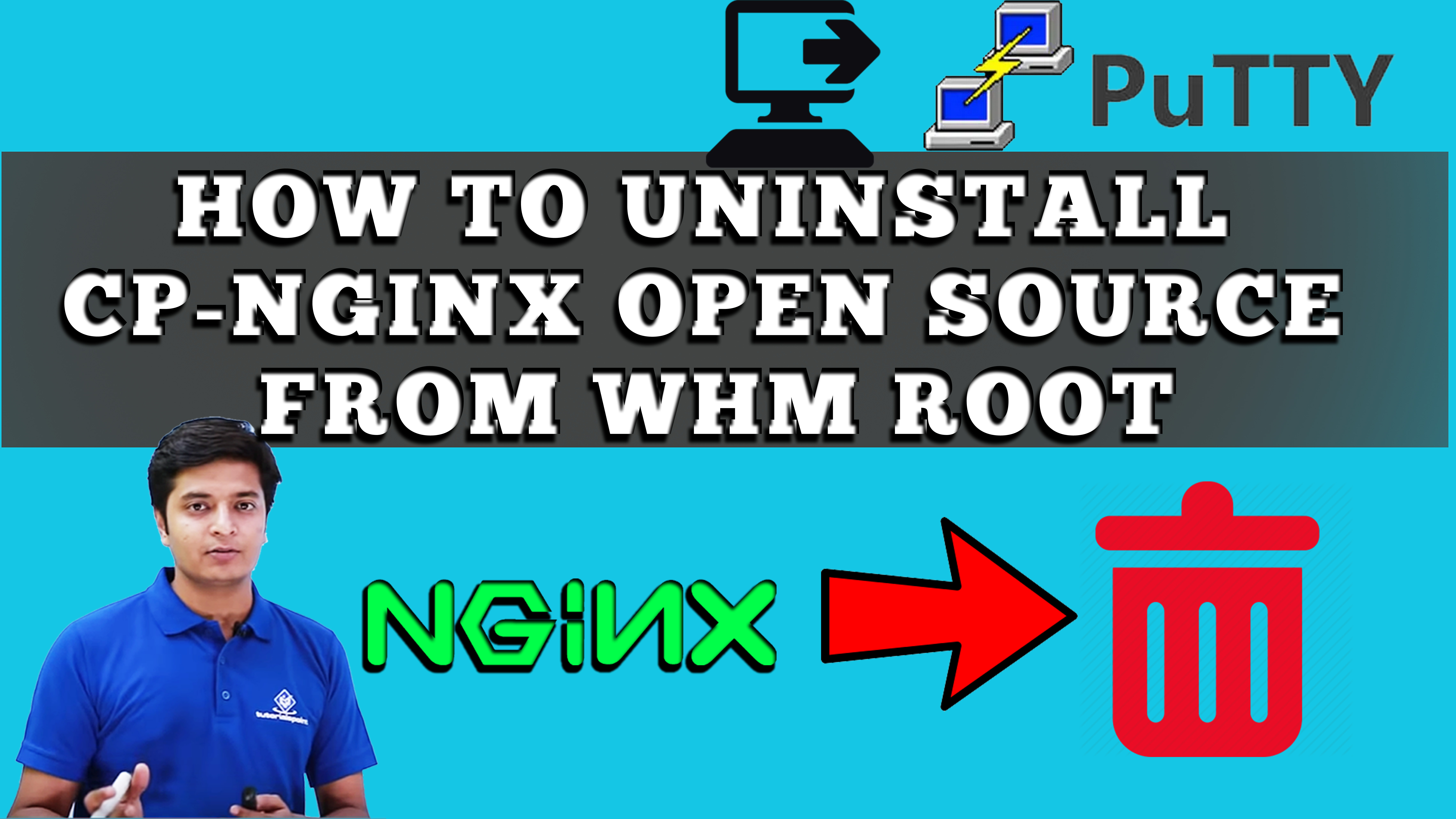 HOW TO UNINSTALL CP NGINX OPEN SOURCE FREE VERSION VIA SSH PuTTy