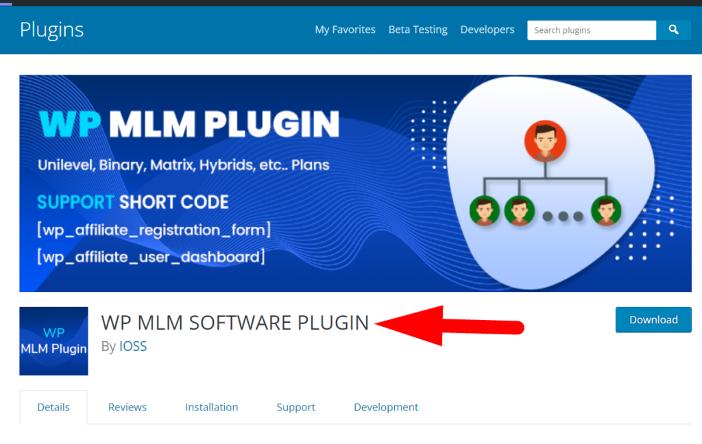 WP mlm software plugin wordpress - redserverhost