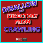 how to disallow any directory for being crawled on google - redserverhost.com