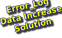 Error log size error solution with redserverhost.com