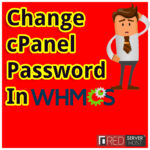Change your cpanel pasword in WHM easily - redserverhost.com
