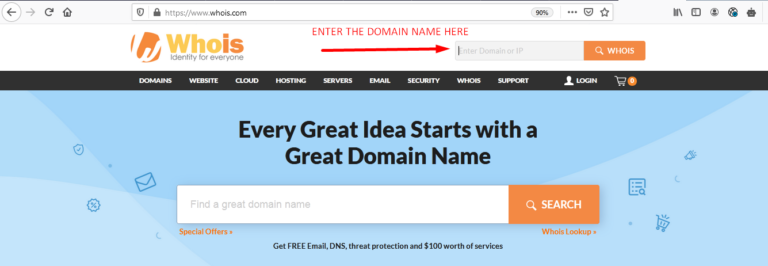 see domain owner