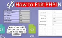 HOW TO EDIT PHP.INI in cPanel