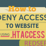 How to block all visitors in your website except yourself via .htaccess file?