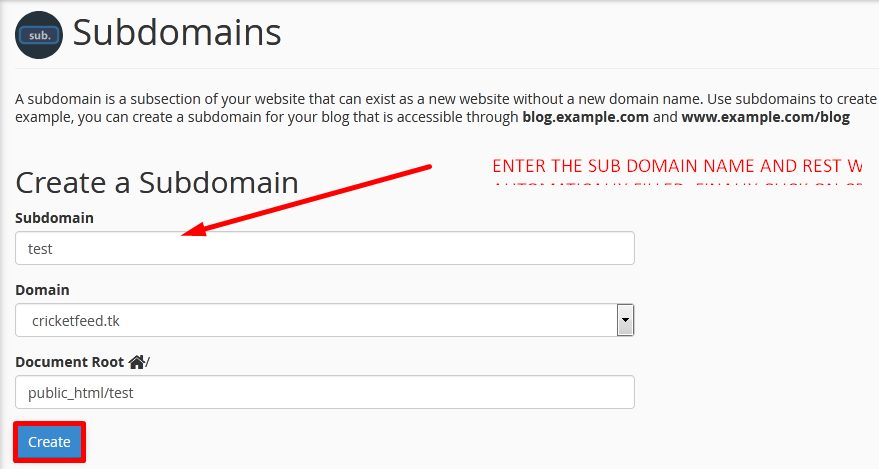 How To Create A Subdomain In CPanel How Do I Add A Subdomain To My Website REVISED Step By 