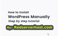 install wordpress manually without softaculous by reserverhost.com