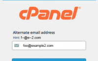 How to change my default email id used for cPanel forgot Password recovery