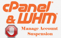 How to check all suspended cPanel account in WHM?