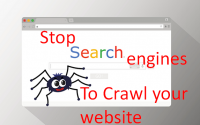How to Stop Search Engines from Crawling and listing your Website?