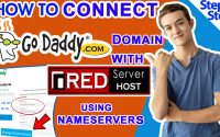 How to connect GoDaddy domain to Redserverhost hosting