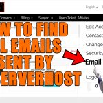 How to find all Emails sent by Redserverhost from Client Area