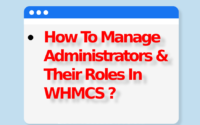manage administrators & their roles in whmcs - redserverhost.com