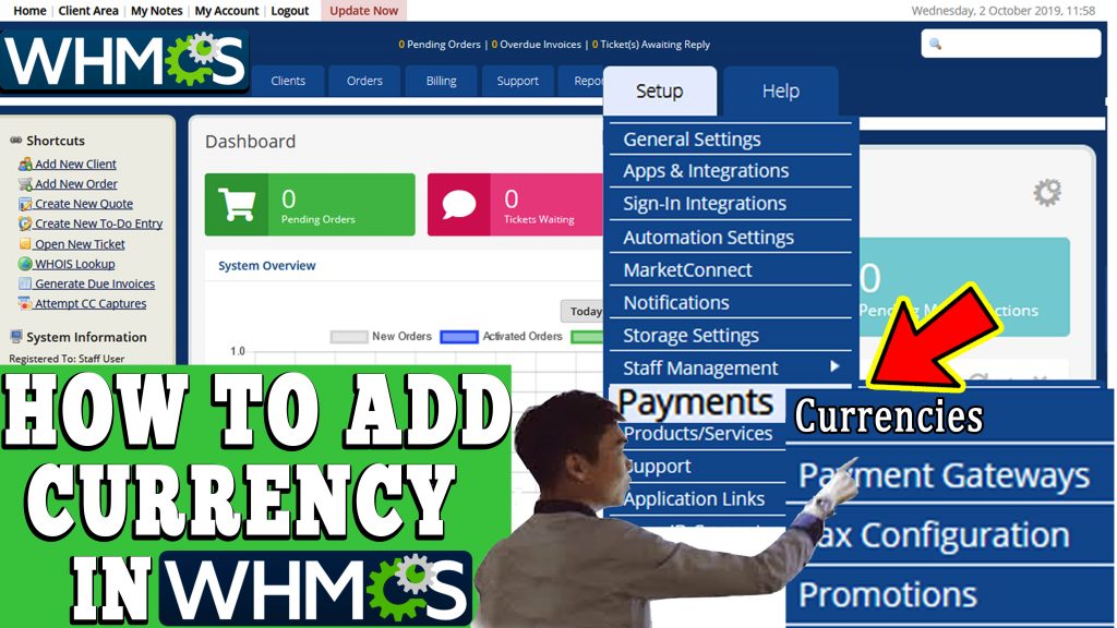 HOW TO ADD A CURRENCY IN WHMCS? [STEP BY STEP]