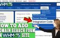 HOW TO ADD DOMAIN SEARCH FORM ON YOUR WHMCS SITE
