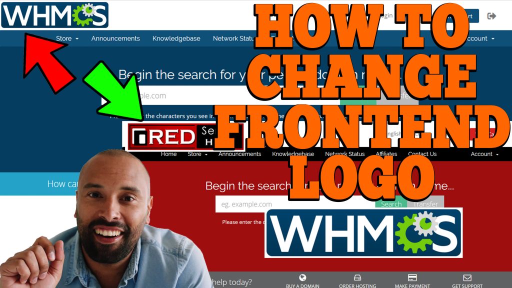 HOW TO CHANGE FRONTEND LOGO IN WHMCS