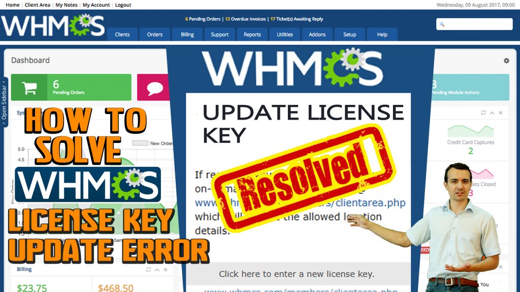 How to solve WHMCS License key update error?[STEP BY STEP]☑️