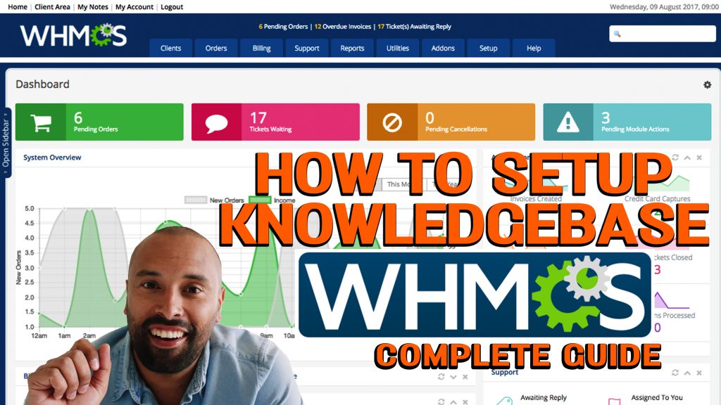 Create Knowledgebase in WHMCS