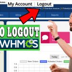 LOGOUT FROM WHMCS