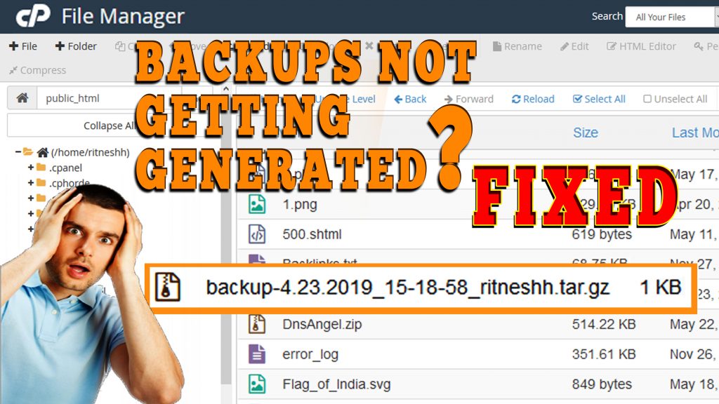 HOW TO SOLVE CPANEL NOT TAKING BACKUP ISSUE VIA WHM ROOT