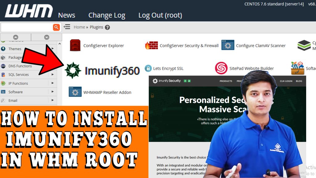 INSTALL IMUNIFY360 IN WHM