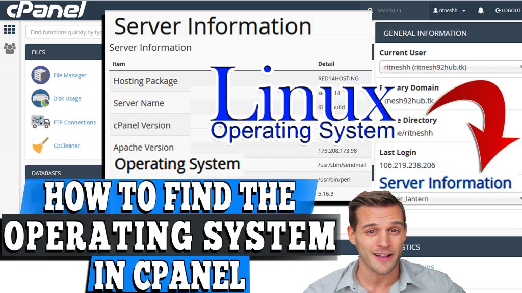 How to Find the Operating System(OS) installed on cPanel server