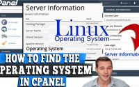 How to Find the Operating System(OS) installed on cPanel server