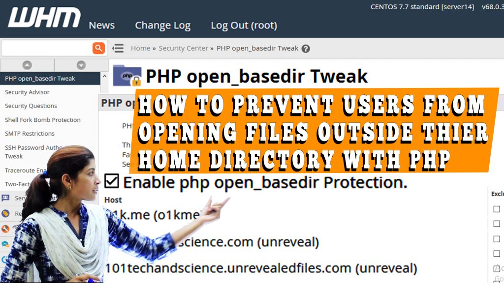 steps to prevent users from accessing files outside home directory with php