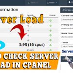 How do I check Server Load details in cPane