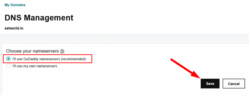 How to use GoDaddy's Nameservers and point A Records to Redserverhost ...
