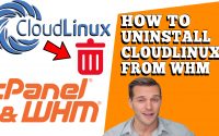 HOW TO UNINSTALL CLOUDLINUX FROM WHM ROOT