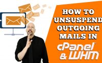 UNSUSPEND OUTGOING MAILS IN WHM