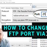 How to Change pure FTP port via SSH