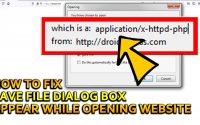 How to Fix-application/x/httpd-php file getting download issue while opening website