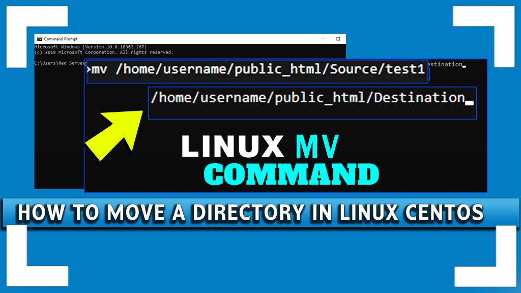 How to Move a Directory in Linux CentOS