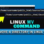 How to Move a Directory in Linux CentOS