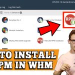 How to Install an RPM in WHM root
