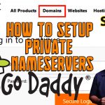 How to create Private Nameservers at GoDadd