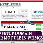 How to Setup DomainResell module in WHMCS