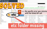 Fix Error: No specific error was returned with the failed API call