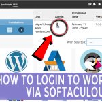 How to login to WordPress via Softaculous from cPanel