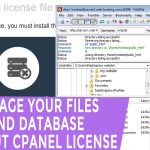 How to Manage your Files and Database without cPanel license