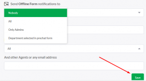 How to Stop Email notification in tawk.to online chat system completely