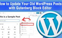 How to Convert WordPress Classic Posts into Gutenberg Block Editor