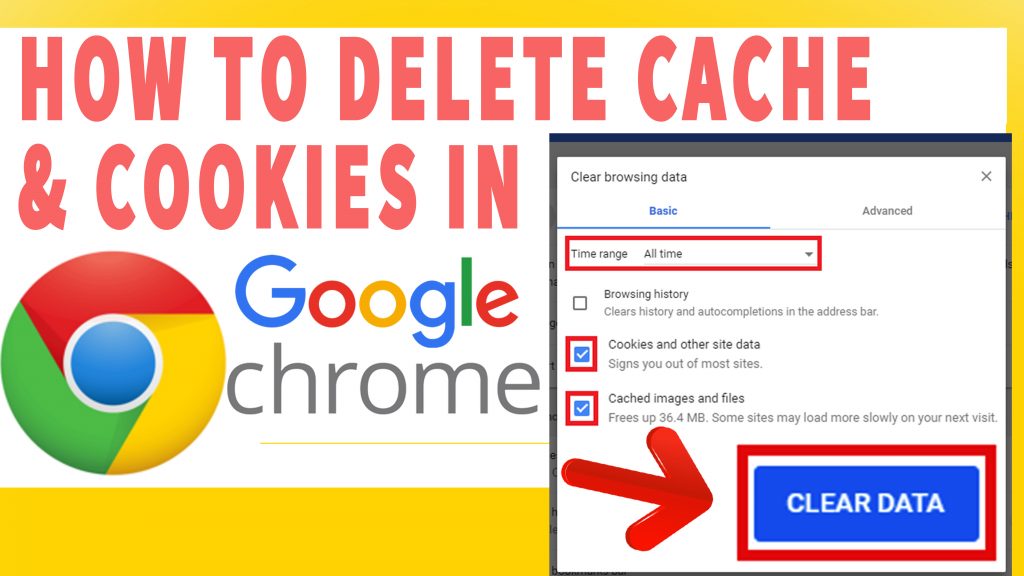 How to Clear Google Chrome browser's cache