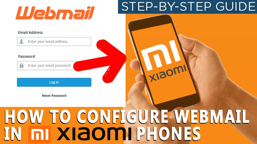 How to Configure Webmail in MI XIAOMI phone