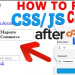 How to Fix- CSS & JS crashed after cPanel Login
